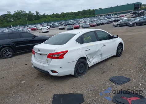 2016 Nissan Sentra Sv z USA, uszkodzony, nr VIN 3N1AB7AP3GY334741
